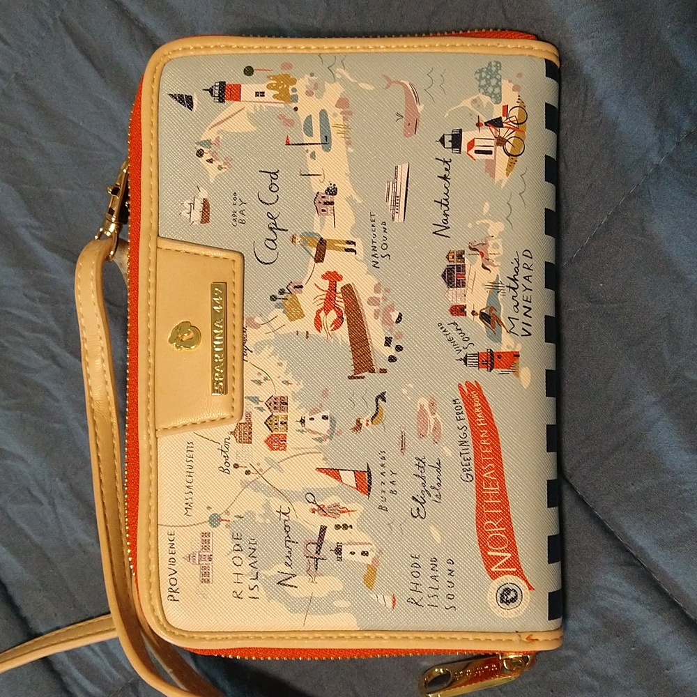 Spartina 449 Northeastern Harbor wallet purse